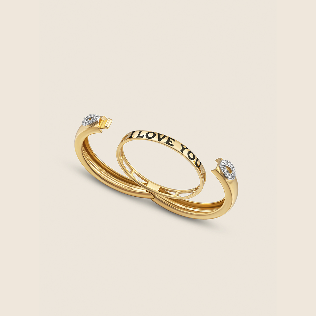 ADRG001758-image-650-212102634-2.jpg Esme yellow gold diamond hidden message infinity band ring - Image 1